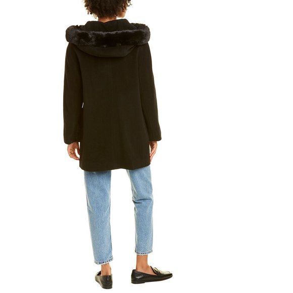 Cinzia Rocca Icons Wool & Cashmere-Blend Coat - Picture 2 of 4